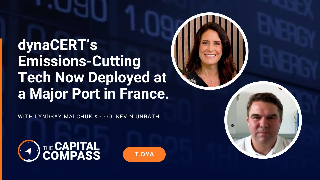 "Not A Pilot Anymore": dynaCERT's Hydrogen Tech Deployed in Major French Port | COO Interview