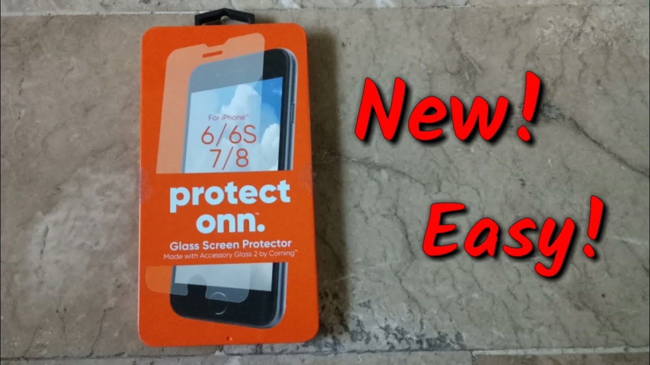 onn. iPhone 12 / 12 Pro Corning Glass Screen Protector 