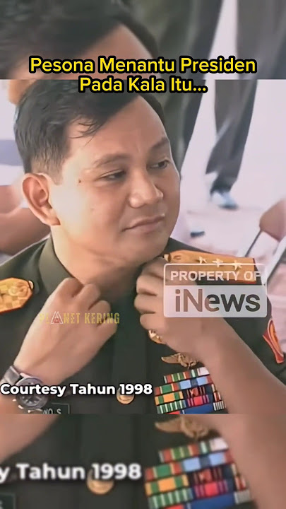 Prabowo Muda Ditahun 1998 #tni #prabowo #viral