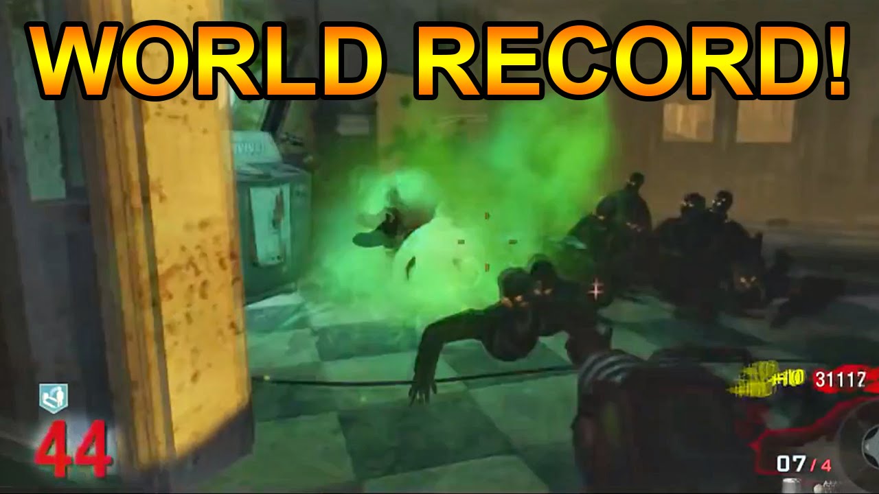 [WORLD RECORD] Black Ops Zombies VERRUCT 44 Rounds "No Power" Solo YouTube