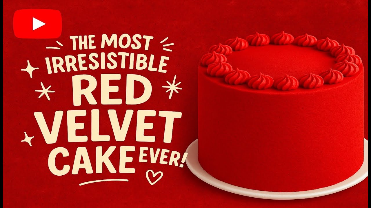 We Created the Most Irresistible Red Velvet Cake Ever! - YouTube