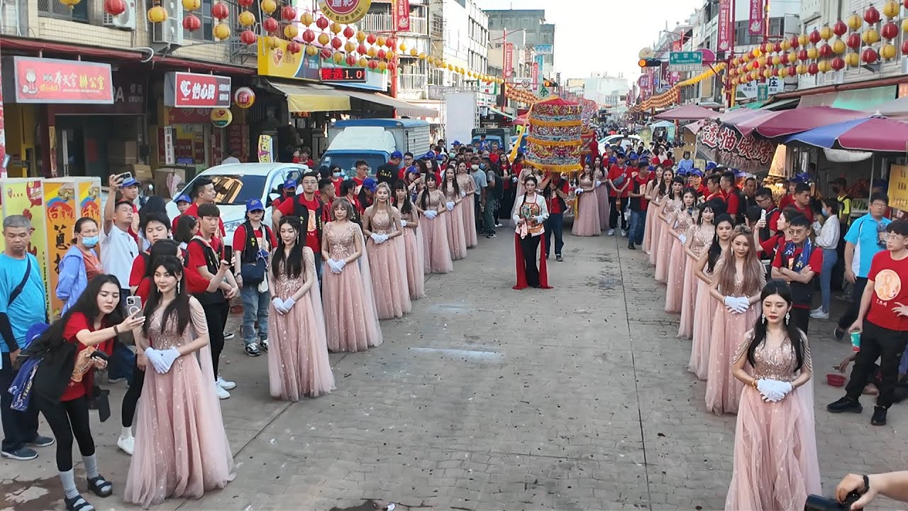 全場嬌點！仙女團護駕！「景美景興太子宮」時尚女神天上聖母前往「新港奉天宮」謁祖進香大典