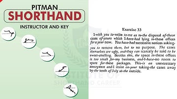 Exercise-33 | Audio Dictation | Pitman Green Book | By Janvi Ma