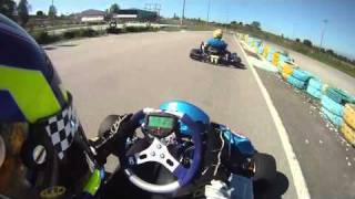 2010 - Miguel - Chassis Monza - Engine TM KZ 10 - Onboard Camera.m4v