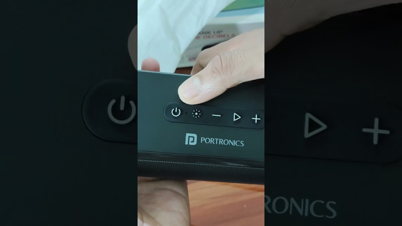 Portronics Decibel 23 Bluetooth Soundbar Unboxing | 16 W Stereo, RGB Lights!