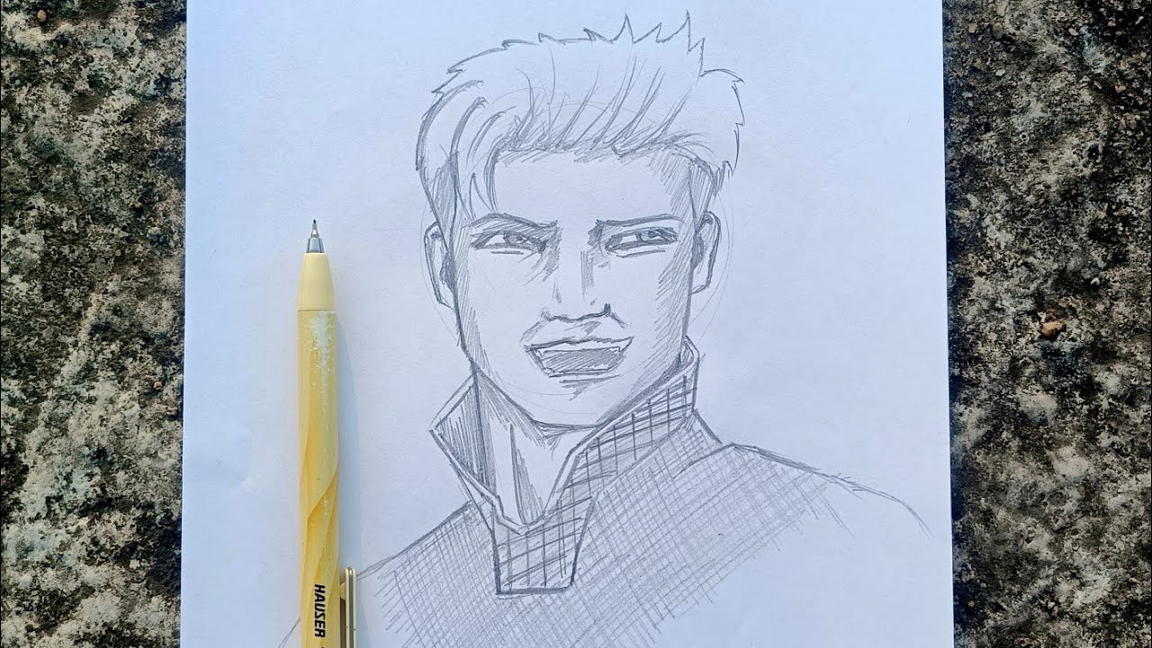 Homelander From The Boys Drawing l Realtime Tutorial Video 🌍