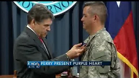 Camp Mabry soldier receives Purple Heart