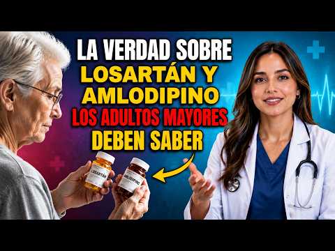 ¿Tomas AMLODIPINO, LOSARTÁN o LISINOPRIL para la PRESIÓN Lo que Muchos MAYORES Desconocen
