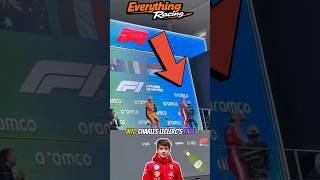 Kimi Antonelli’s CHAOS Champagne Attack on Leclerc #kimiantonelli #charlesleclerc #f1shorts