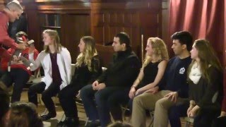 Campus Hypnotist Freddie Justice | Hypnotic Monkey named Larry