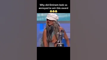 Eminem Looked Annoyed After Winning An Award