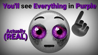 This Video will Make You See Everything in Purple Color!😱🟣
