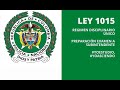 Ley 1015 Régimen Disciplinario | Clase en Vivo | Preparación Subintendente Policía Nacional