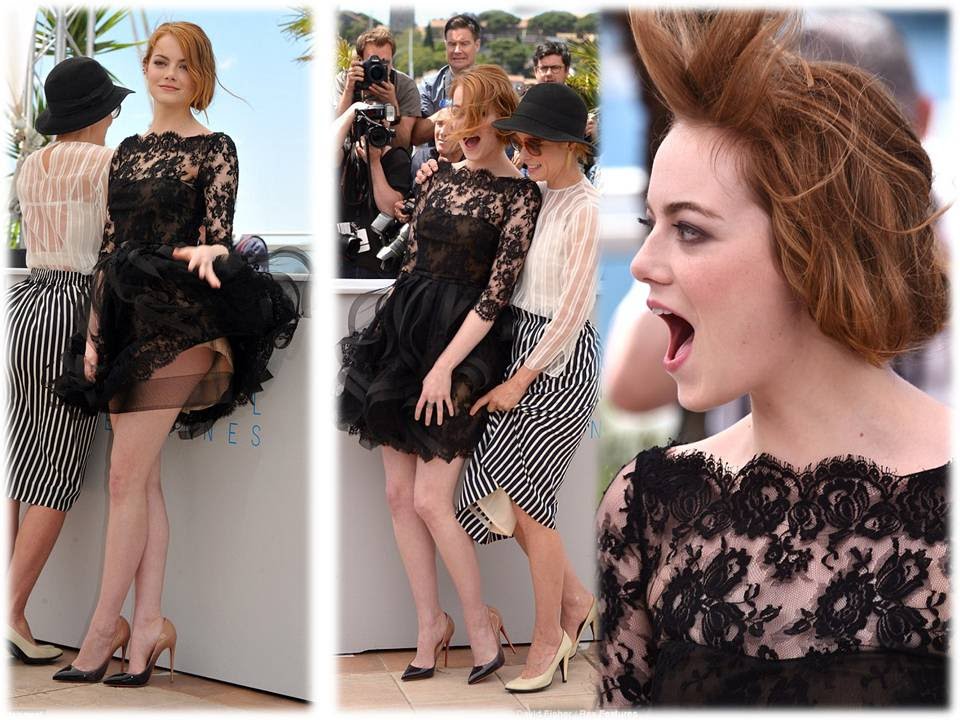 black and stone lace mini dress