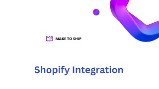 How to integrate & genrate Shopify api keys
