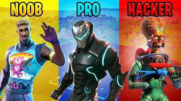 NOOB vs PRO vs HACKER   Fortnite Battle Royale