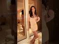 Crossdresser jezebel in a silky pink cocktail dress
