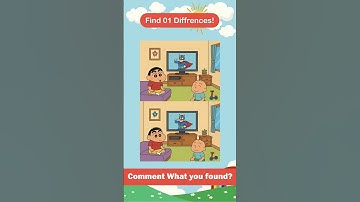 🔍 Find the Difference Challenge | Shinchan & Friends Fun Puzzle 🧩