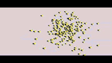 Particle instancing w/ newton and turbulence fields (2015)