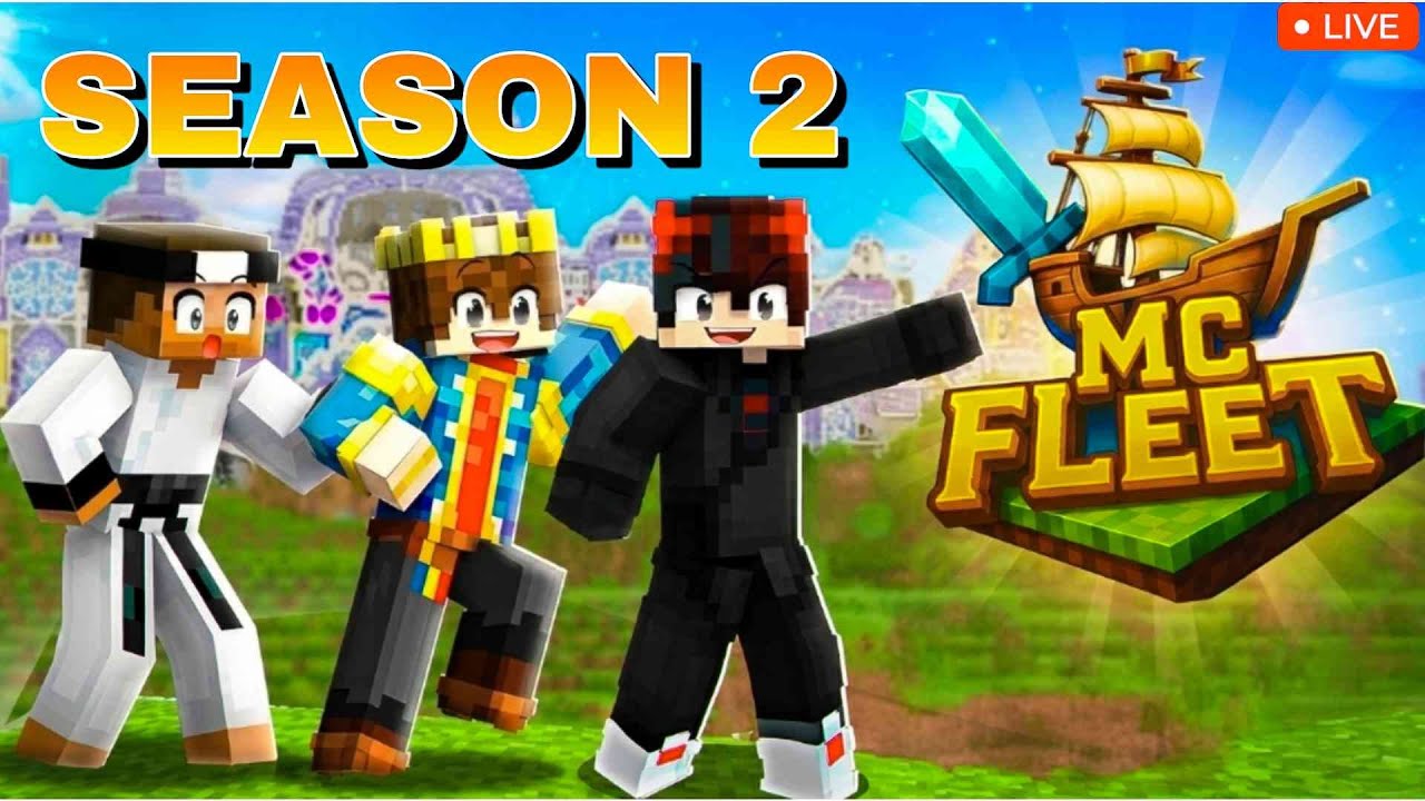 Day 6 Of Building The BIggest Build Of Mc Fleet | Explore Live | ⁨@GamerFleet   @McFleetDotNet