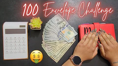 100 Envelope Savings Challenge | Save $5,000 EASY! | Life of Cherry #howtosavemoney