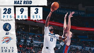 Naz Reid Drops 29 Point With 9 Rebounds in WIN over Thunder | December 16, 2022