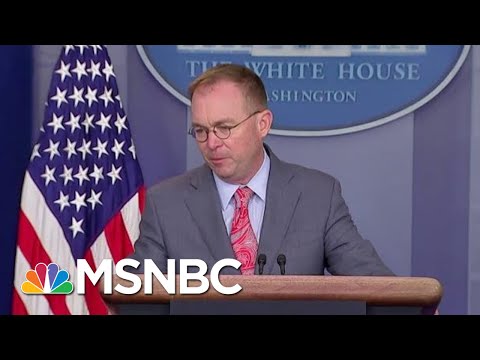 White House Kicks Off Busy Impeachment Week In Clean-Up Mode | Velshi & Ruhle | MSNBC