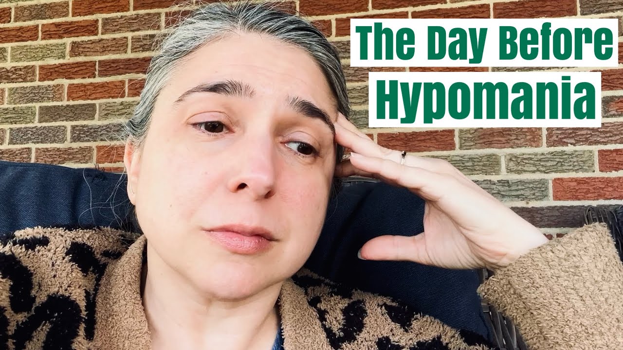 Bipolar Disorder & Stress: Real Talk | Filmed The Day Before Mixed Hypomania Hit