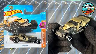 Hot Wheels Hoto Roto JJL27 79/250 – Compact Kings 2/10 Gold Hot Rod! 👑🔥 2026