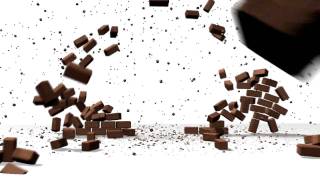 Brick Wall Explosion 3ds Max Reactor