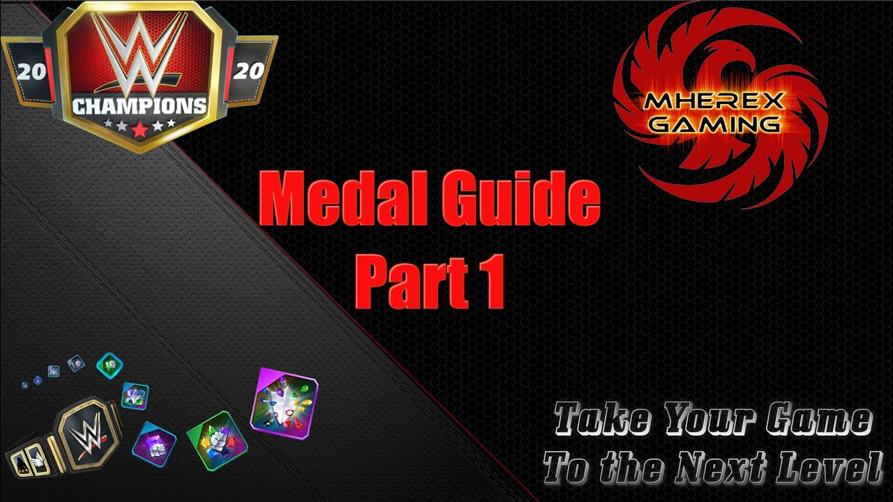 WWE Champions 2020 Medal Guide: Take Your Game to the Next Level