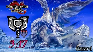 MHRSunbreak : MR6★ Hazard Primordial Malzeno | 3&#39;17 | Charge Blade