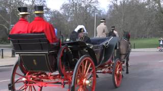 High Commissioner of India : Presentation of Credentials ceremony carriage procession 16 March 2016