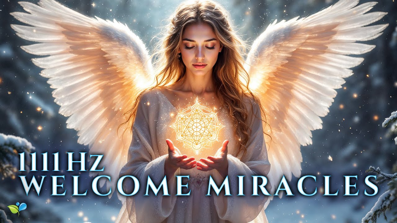 Зимнее волшебство 1111 Гц | Приветственные чудеса с ангельским снежным звуком