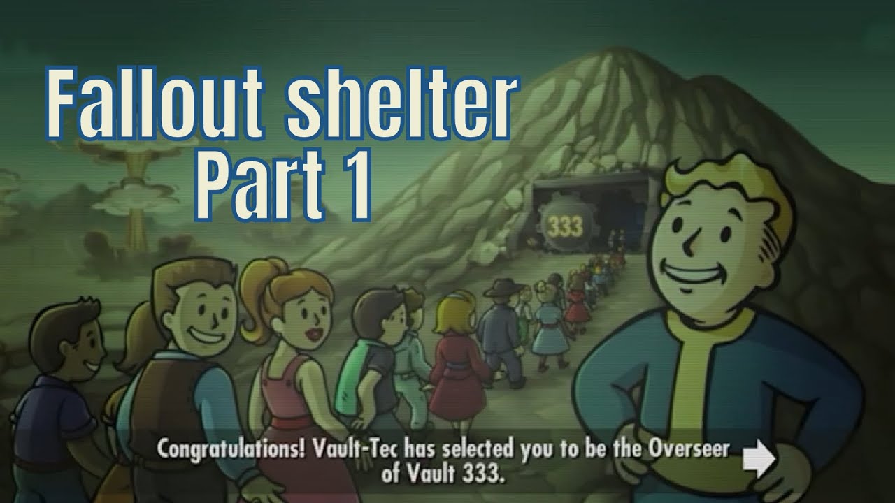 Fallout shelter part 1. How to have babies - walkthrough Mobile game on iPhone let’s play