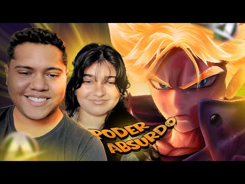 React ♪ Mirai Trunks (Dragon Ball Z) | Última Luz do Futuro | AniRap