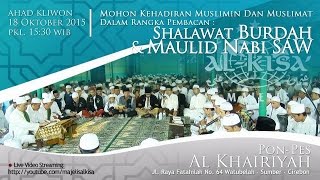 Shalawat Burdah - Ahad, 18 Oktober 2015