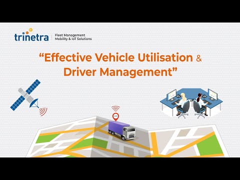 Real Time Fleet & Driver Operations Management... Anywhere & Anytime - video from Trinetra Wireless