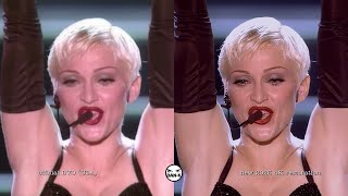 Madonna // FEVER The Girlie Show 1993 // Dan·K Video Comparison // 4K preview
