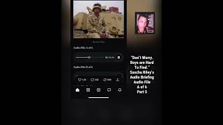 Famous A “Don’t Worry. Boys are Hard To Find.” Sascha Riley’s Audio Briefing Audio File A of 6 Part 5 Net Worth