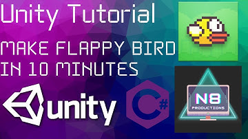 Unity tutorial - Make Flappy Bird in just 10 minutes [2022 UPDATED]