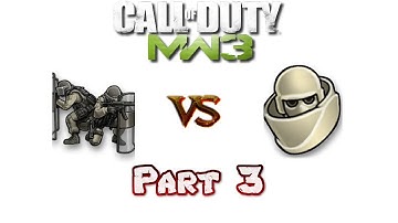Riot Shield Squad vs. Regular Juggernaut Part 3 | Call of Duty MW3 | Xbox One Gameplay (Read Desc.)
