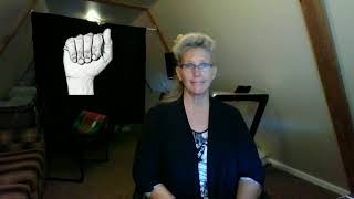 The letter "A" Handshape