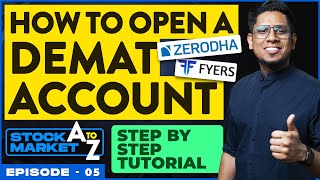 How to Open Demat & Trading Account? Step by Step Tutorial | Fyers | Learn Stock Market E5