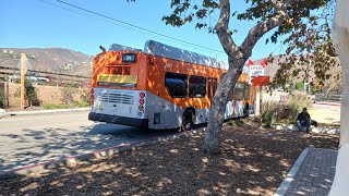 LACMTA 2015 NFI XN40 #6039 | 534 to Santa Monica E Line (Expo) Station.