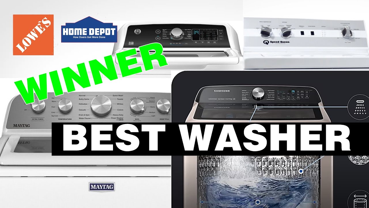 4 Best Top Load Washers 2023 YouTube
