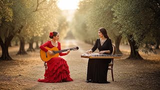 Whispers of the Olive Path – Flamenco Guitar & Qanun Serenity