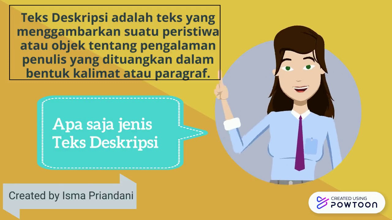 teks deskripsi kelas 7 - YouTube
