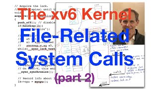 Famous xv6 Kernel-37: File-Related System Calls-Part 2 Wealth