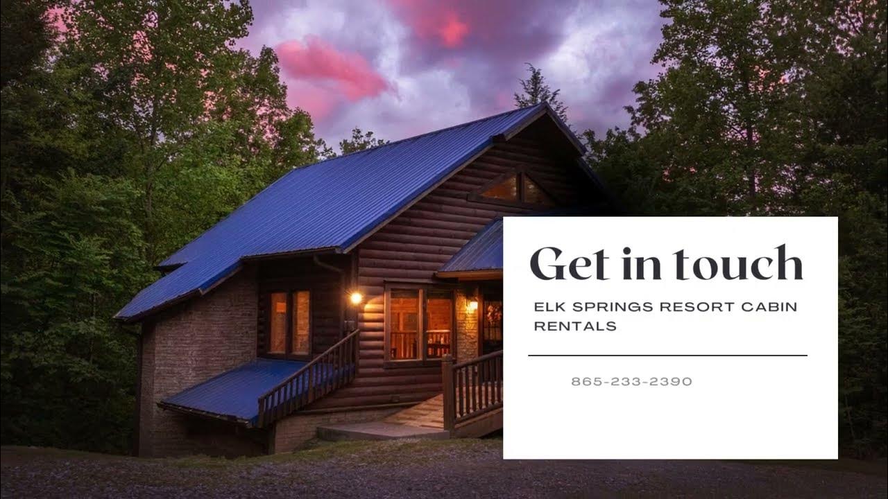 Chalet D'Amour Romantic Cabin in Gatlinburg YouTube